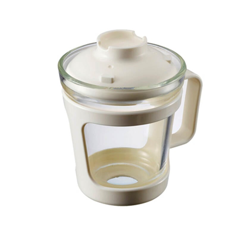 Ca Ăn M&igrave; Bằng Thủy Tinh Chịu Nhiệt LocknLock- 2 M&agrave;u (Trắng, V&agrave;ng) - LLG480 image number null